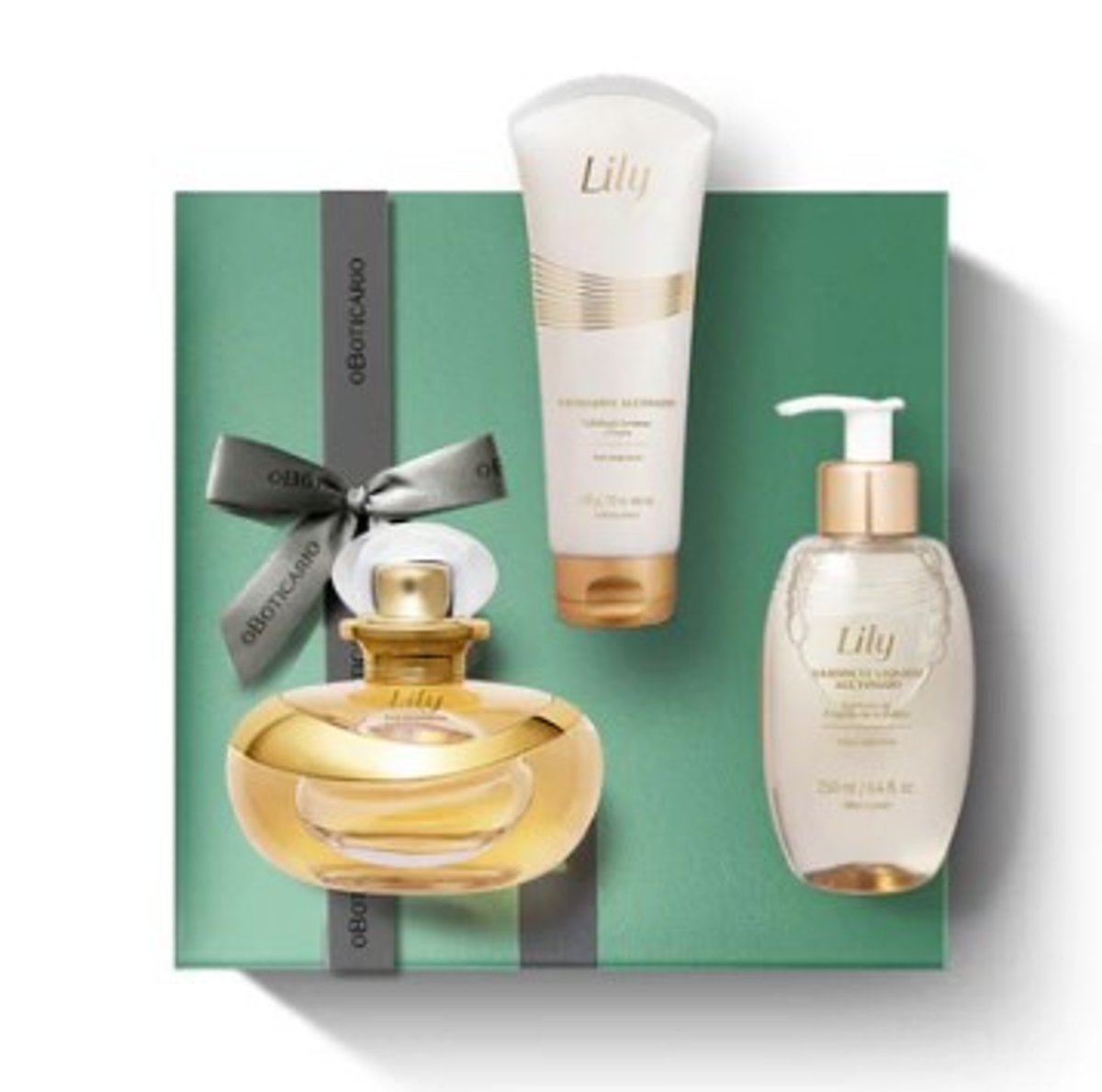 Kit Perfume, Sabonete + Esfoliante Lily