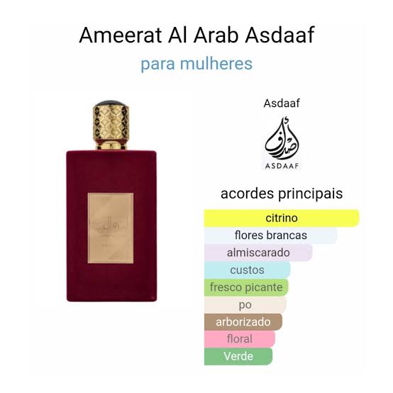 Ameerat Al Arab Asdaff, 100ml EDP