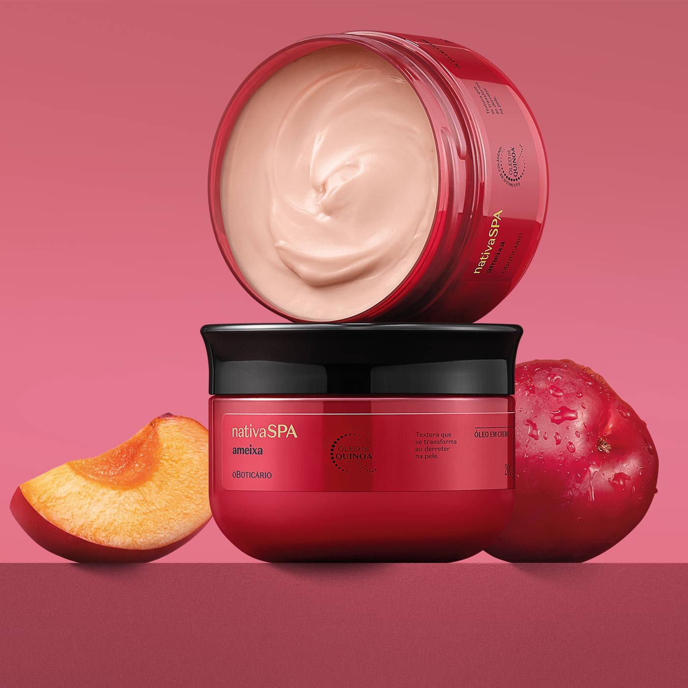 Óleo em creme Nativa Spa Ameixa