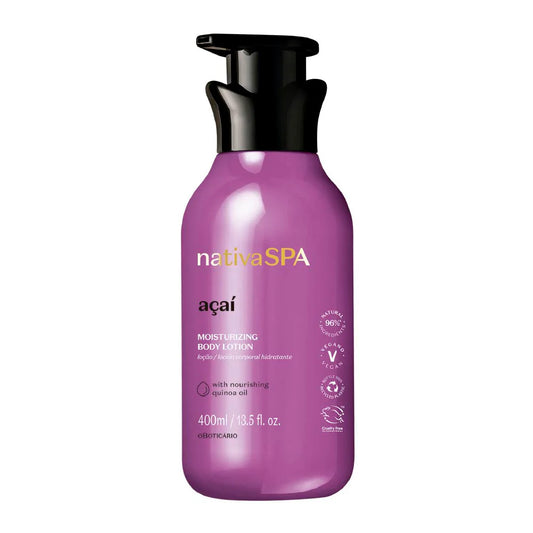 Loção Hidratante Corporal Açaí Nativa Spa
