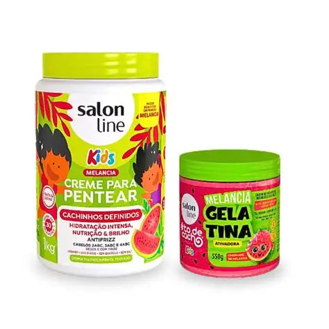 Combo Kids – Creme de Pentear + Gelatina