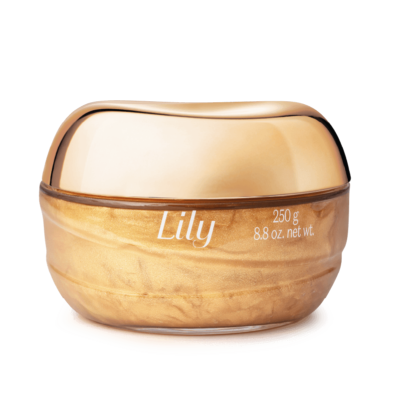 Gel Iluminador e Hidratante Corporal Lily Glow, 250g