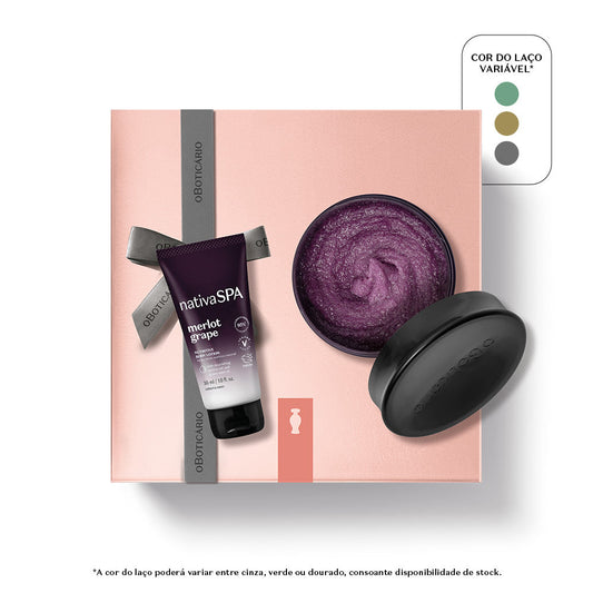 Kit Esfoliante Nativa SPA Uva Merlot