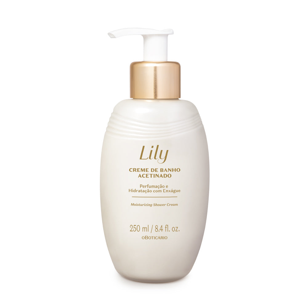 Creme de Banho Lily Acetinado, 250ml