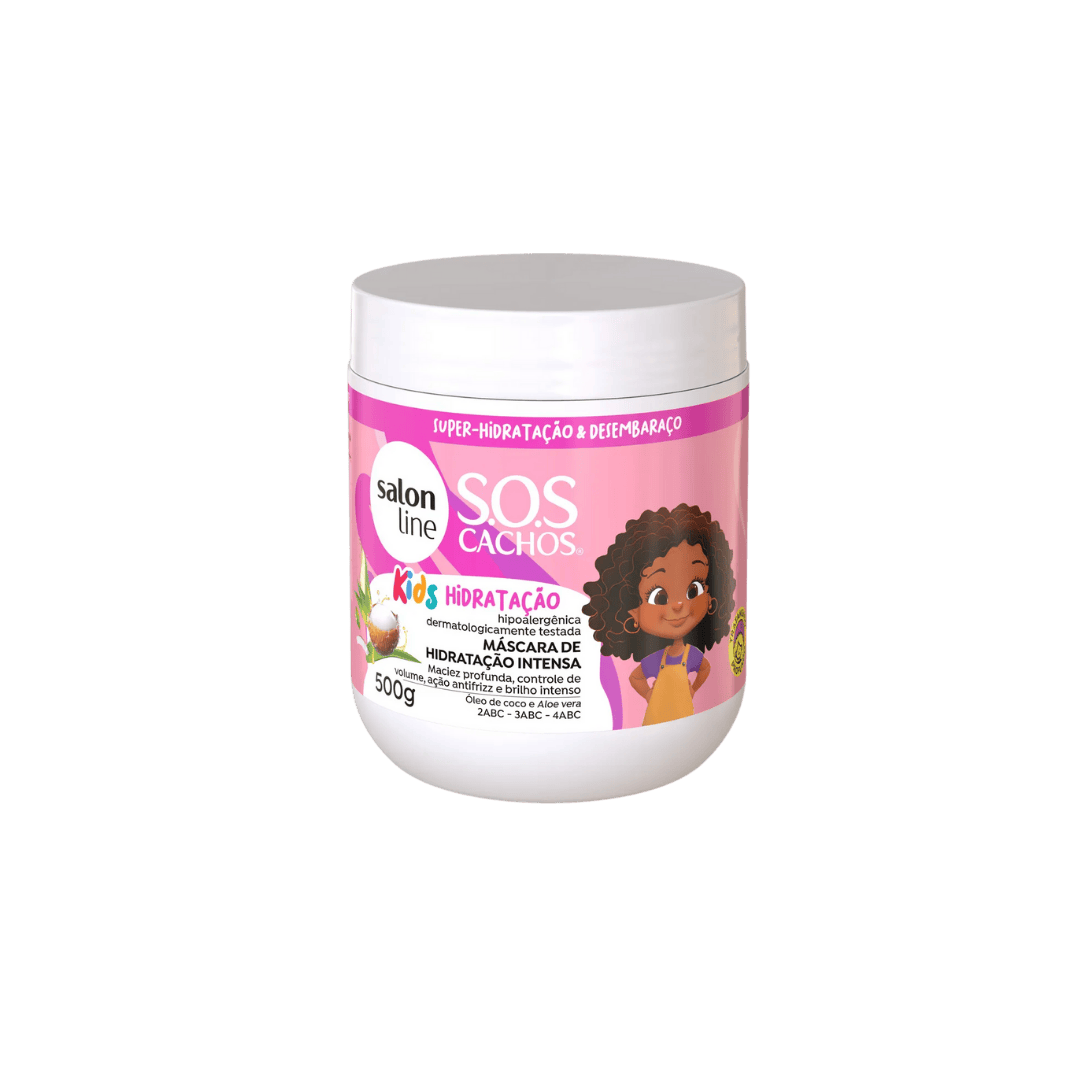 Máscara S. O. S Cachos Salon Line 500g