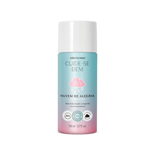 Cuide-se Bem Nuvem de Alegria Óleo Hidratante Corporal, 110ml