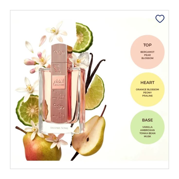 Angham Second Song Lattafa 100ml EDP