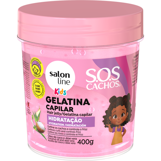 Gelatina Sos Cachos Kids Hidratação 400g