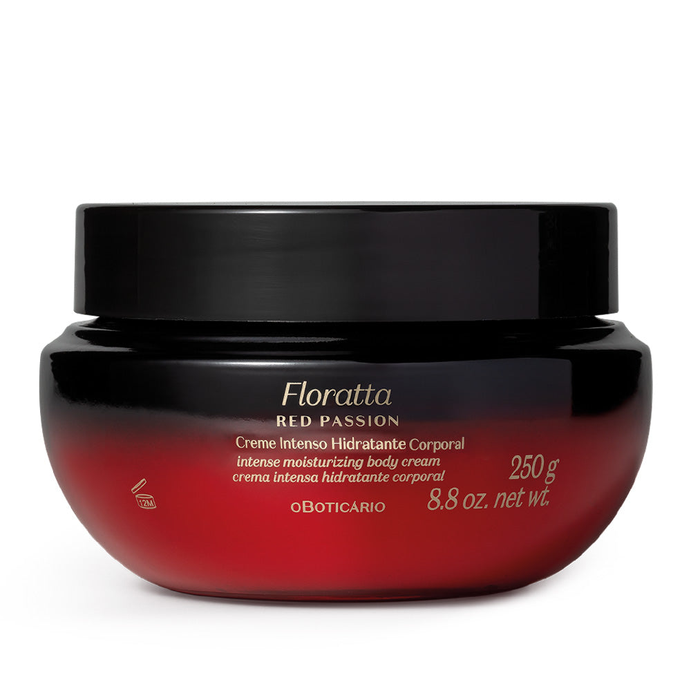 Creme Hidratante Corporal Floratta Red Passion, 250g