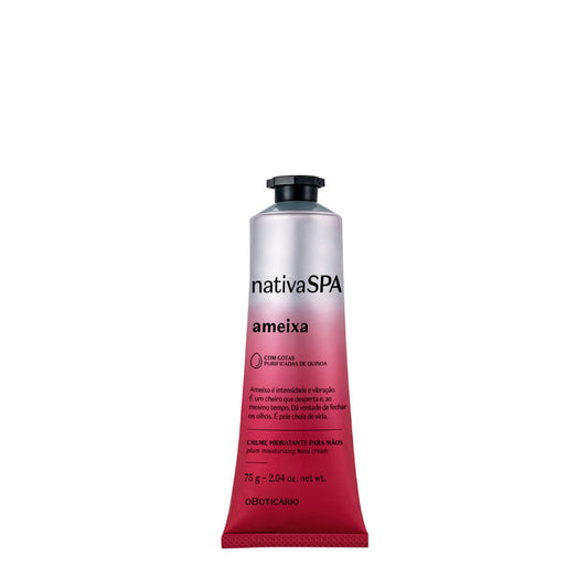 Creme de Mãos Nativa SPA Ameixa, 75g
