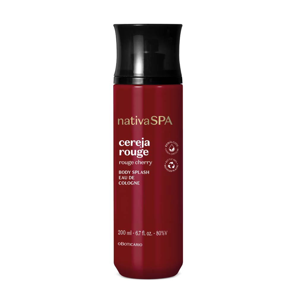 Body Splash Morango Ruby Nativa Spa 200ml