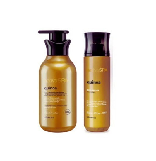 Kit Loção Quinoa + Body Splash Nativa Spa