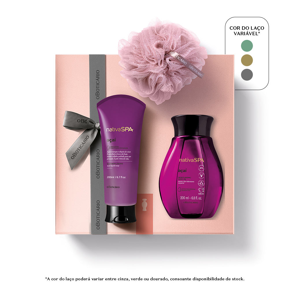 Kit Exfoliação + Óleo Açaí