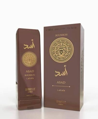 Hidratante Corporal Asad Bourbon Isabelle LaBelle 200ml (Tubo)
